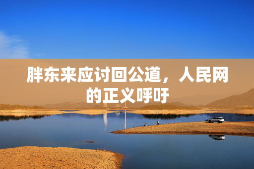 胖东来应讨回公道，人民网的正义呼吁