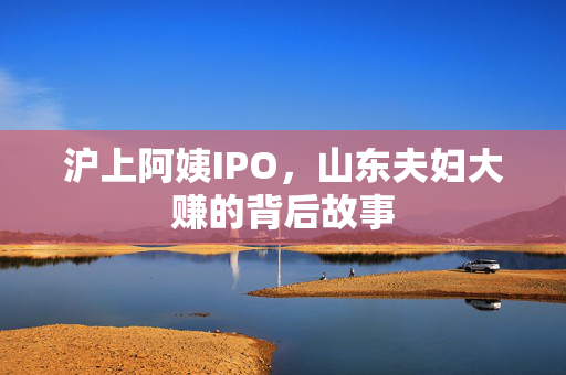 沪上阿姨IPO，山东夫妇大赚的背后故事
