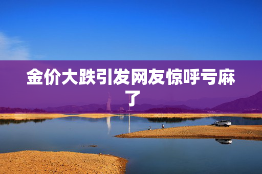金价大跌引发网友惊呼亏麻了