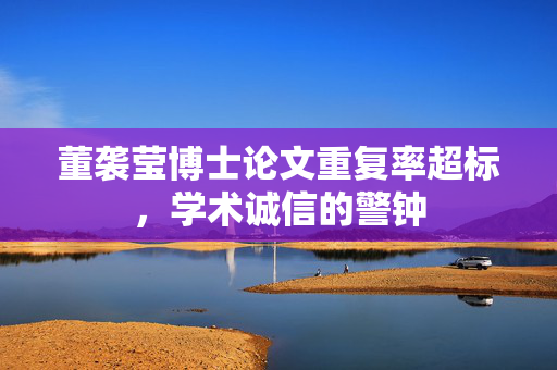 董袭莹博士论文重复率超标，学术诚信的警钟