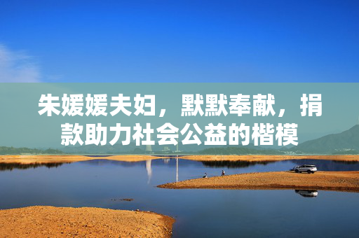 朱媛媛夫妇，默默奉献，捐款助力社会公益的楷模
