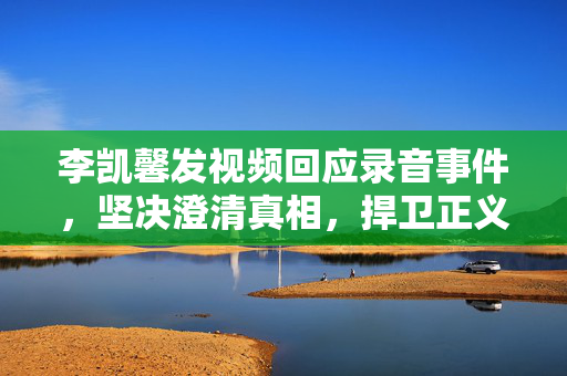 李凯馨发视频回应录音事件，坚决澄清真相，捍卫正义