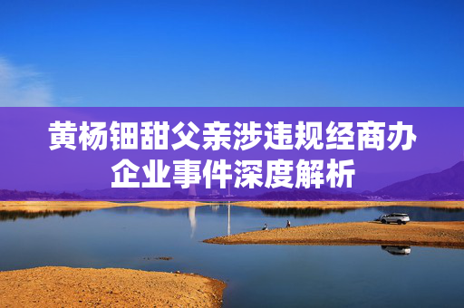 黄杨钿甜父亲涉违规经商办企业事件深度解析