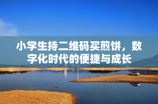 小学生持二维码买煎饼，数字化时代的便捷与成长