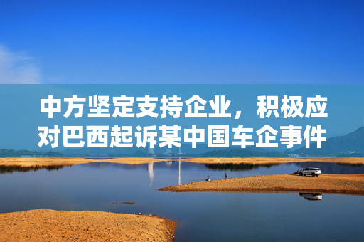 中方坚定支持企业，积极应对巴西起诉某中国车企事件