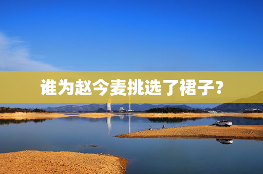 谁为赵今麦挑选了裙子？