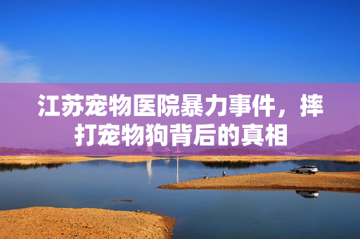 江苏宠物医院暴力事件，摔打宠物狗背后的真相