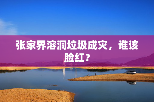 张家界溶洞垃圾成灾，谁该脸红？