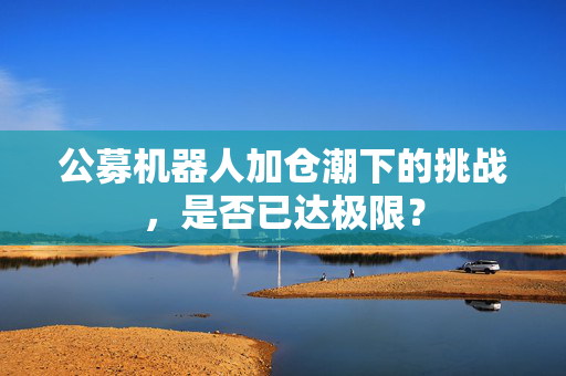 公募机器人加仓潮下的挑战，是否已达极限？