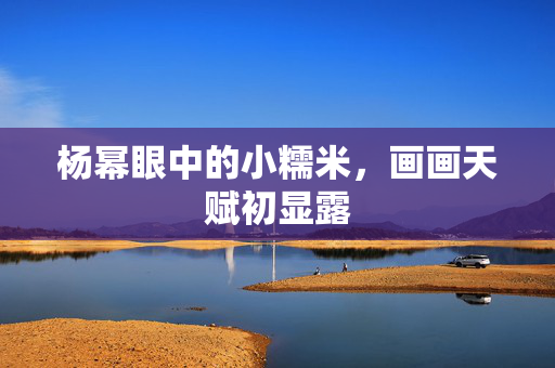 杨幂眼中的小糯米，画画天赋初显露