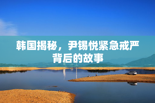 韩国揭秘，尹锡悦紧急戒严背后的故事