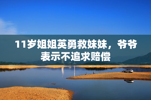 11岁姐姐英勇救妹妹，爷爷表示不追求赔偿