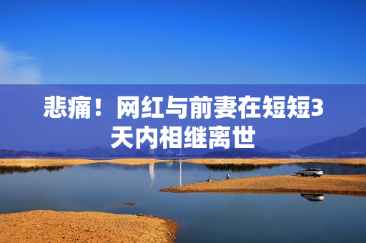 悲痛！网红与前妻在短短3天内相继离世