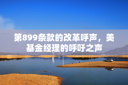 第899条款的改革呼声，美基金经理的呼吁之声