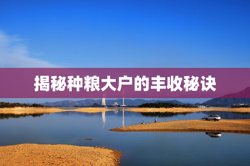 揭秘种粮大户的丰收秘诀