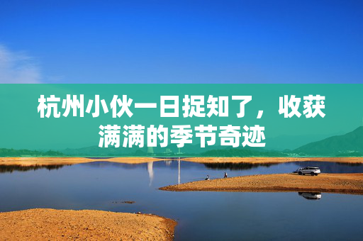杭州小伙一日捉知了，收获满满的季节奇迹