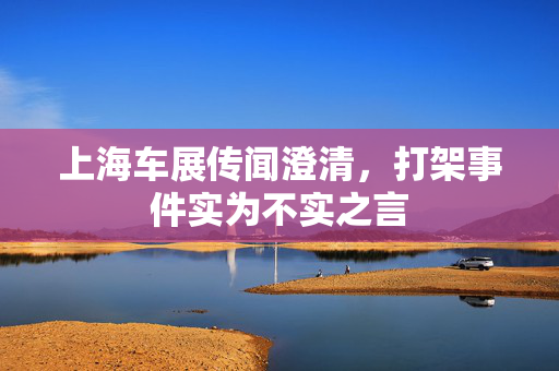上海车展传闻澄清，打架事件实为不实之言