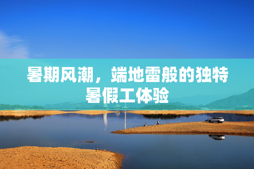 暑期风潮，端地雷般的独特暑假工体验