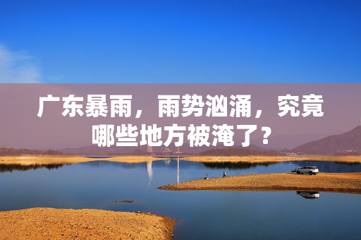 广东暴雨，雨势汹涌，究竟哪些地方被淹了？