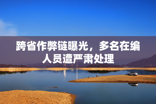 跨省作弊链曝光，多名在编人员遭严肃处理
