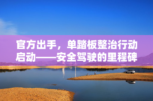 官方出手，单踏板整治行动启动——安全驾驶的里程碑