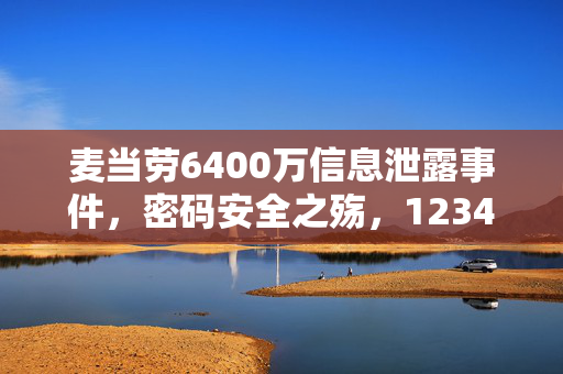 麦当劳6400万信息泄露事件，密码安全之殇，123456当密码的危害与反思
