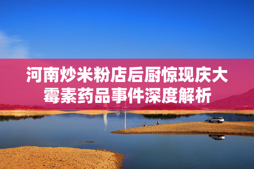 河南炒米粉店后厨惊现庆大霉素药品事件深度解析