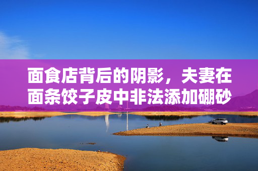 面食店背后的阴影，夫妻在面条饺子皮中非法添加硼砂的真相