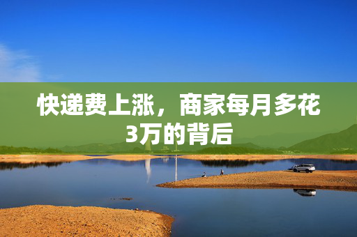 快递费上涨，商家每月多花3万的背后