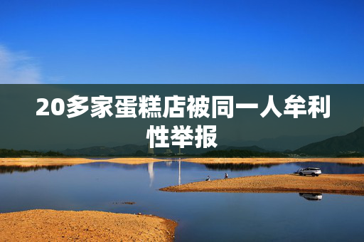 20多家蛋糕店被同一人牟利性举报