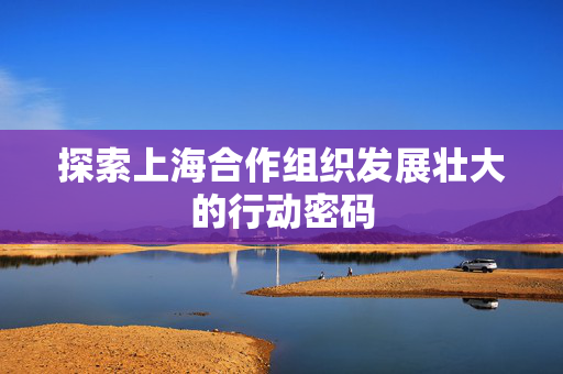 探索上海合作组织发展壮大的行动密码