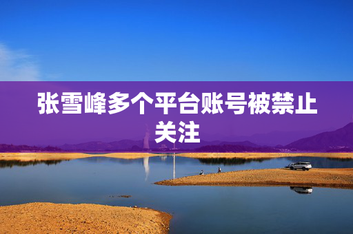 张雪峰多个平台账号被禁止关注