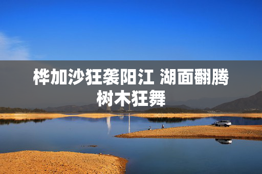 桦加沙狂袭阳江 湖面翻腾树木狂舞