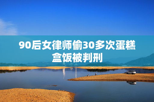90后女律师偷30多次蛋糕盒饭被判刑