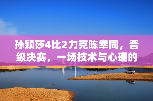 孙颖莎4比2力克陈幸同，晋级决赛，一场技术与心理的较量