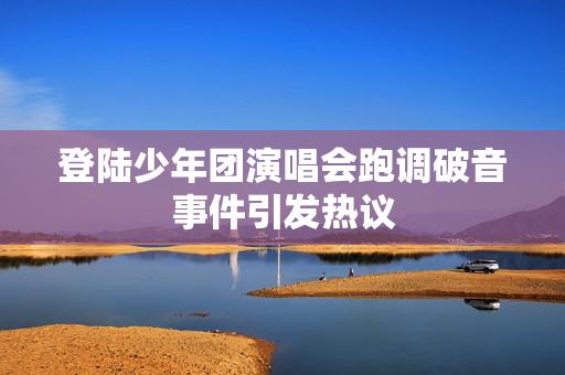 登陆少年团演唱会跑调破音事件引发热议