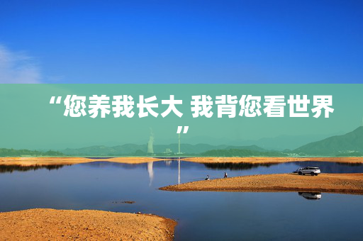 “您养我长大 我背您看世界”