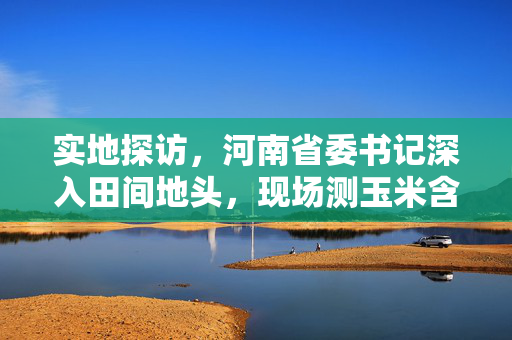 实地探访，河南省委书记深入田间地头，现场测玉米含水量