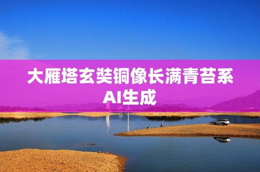 大雁塔玄奘铜像长满青苔系AI生成