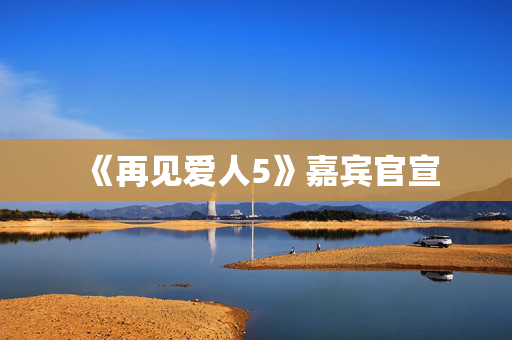 《再见爱人5》嘉宾官宣
