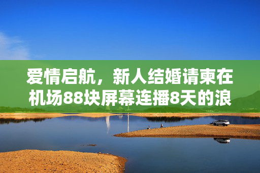 爱情启航，新人结婚请柬在机场88块屏幕连播8天的浪漫故事